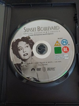 Sunset Boulevard DVD Edición Coleccionista
