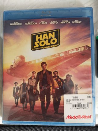 Blu-ray Han Solo: Una Historia de Star Wars