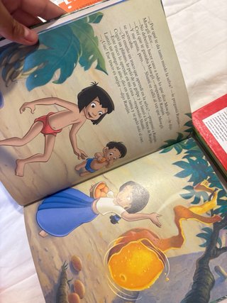 Pac de seis libros para niños.