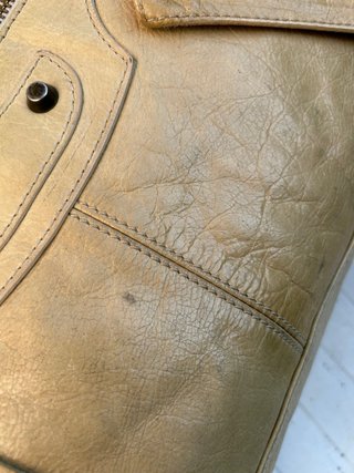 City bag Genuine Leather style motorcycle 42x25