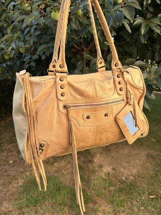 City bag Genuine Leather style motorcycle 42x25