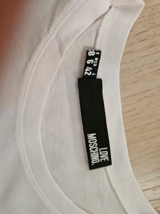 T-shirt Moschino donna taglia 42