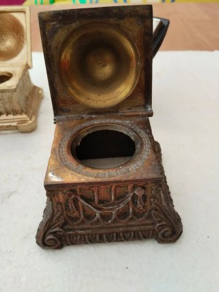 4 Tinteros Antiguos Decorativos