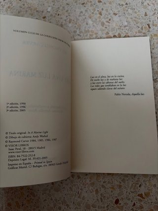 Bajo una luz marina