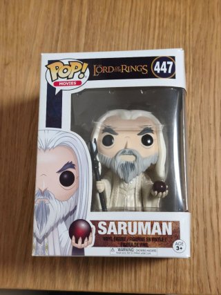 Funko Pop Saruman 447 El Señor de los Anillos