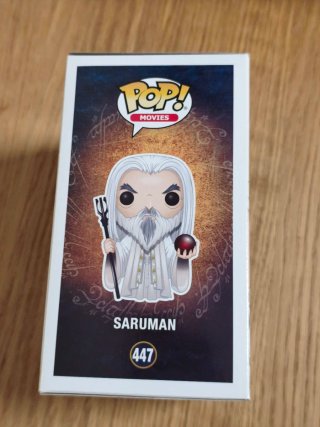 Funko Pop Saruman 447 El Señor de los Anillos