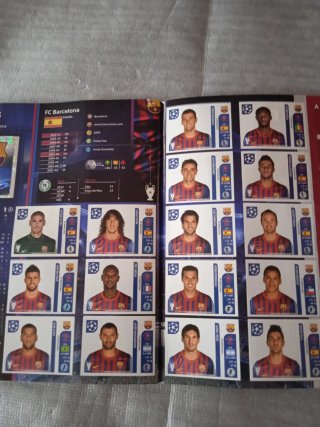 Álbum completo cromos fútbol Panini