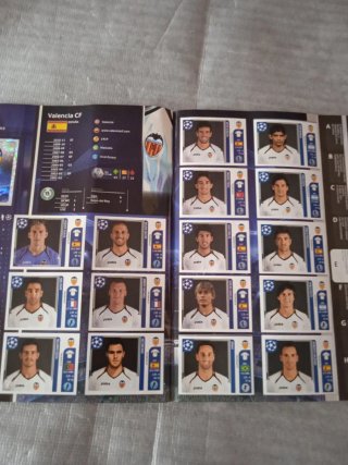 Álbum completo cromos fútbol Panini