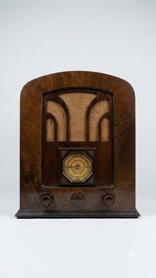 Radio Philips Phi395 Válvulas Años 30