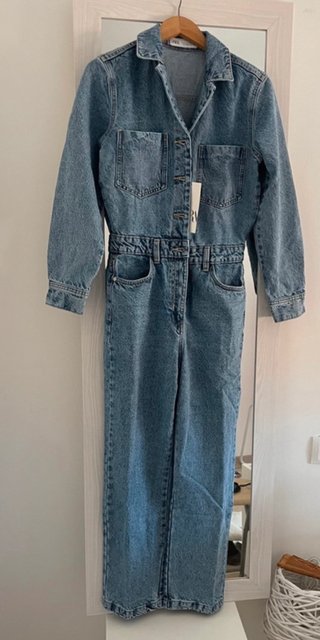 Mono denim azul