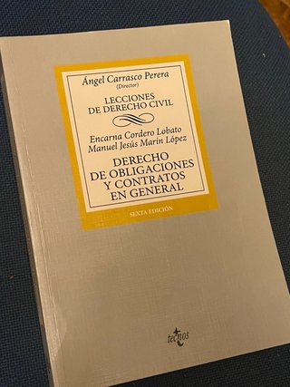 Libro DERECHO CIVIL - obligaciones y contratos