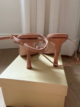 Sandalias Simmi London Tacón Rosa