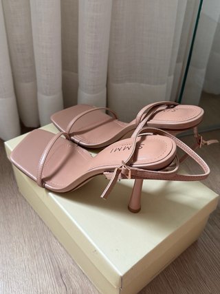 Sandalias Simmi London Tacón Rosa