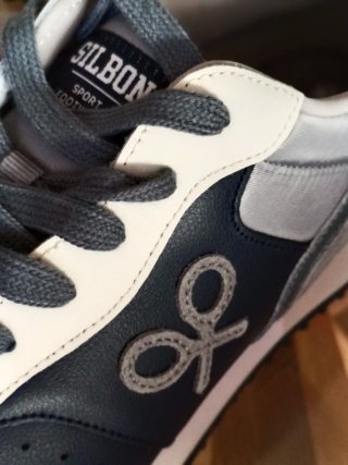 Zapatillas Silbon Talla 42 Azul/Gris
