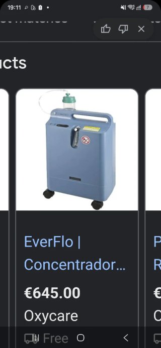 Concentrador Oxígeno Philips Respironics EverFlo