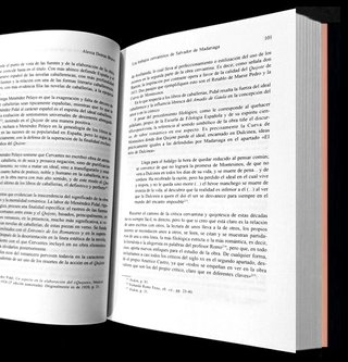 TRABAJOS CERVANTINOS. S. MADARIAGA. CERVANTES.