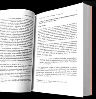 TRABAJOS CERVANTINOS. S. MADARIAGA. CERVANTES.