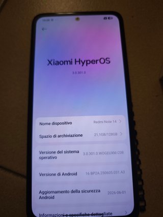 Xiaomi Redmi Note 14 4G Nero