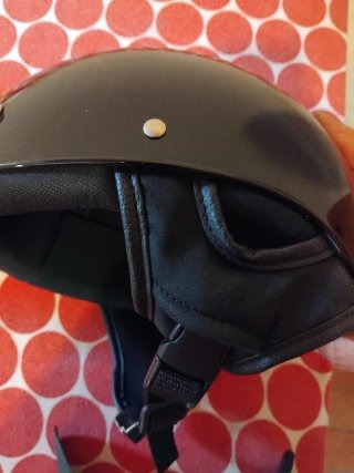 Capacete Moto Preto Tamanho M