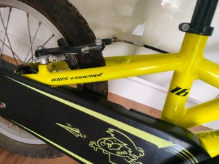 Bicicleta Monty 16 Amarilla