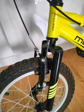 Bicicleta Monty 16 Amarilla