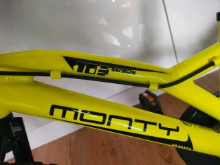 Bicicleta Monty 16 Amarilla