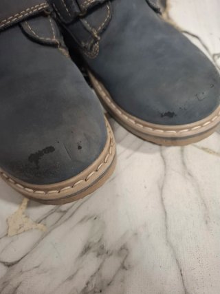Botas niño azul forradas