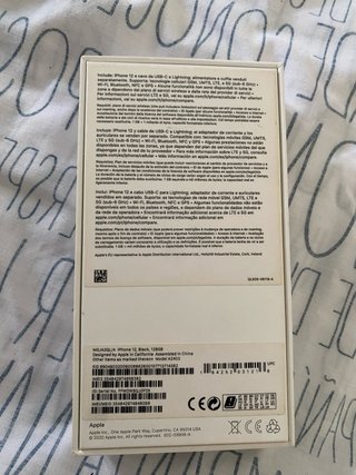 iPhone 12 Negro para piezas o reparar