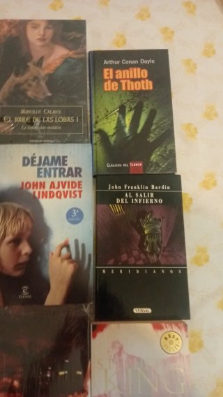 Libros, Novelas de terror 1. Desde 3 euros
