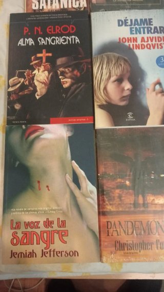 Libros, Novelas de terror 1. Desde 3 euros