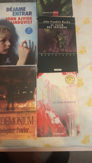 Libros, Novelas de terror 1. Desde 3 euros
