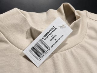Vans camiseta cropped mujer beige oatmeal talla S