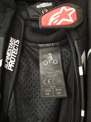 Mono Alpinestars Missile V2 Negro/Rojo