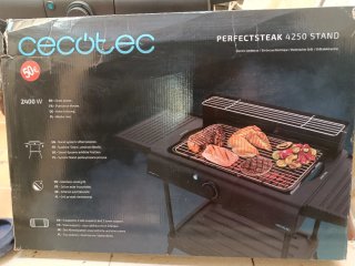 Cecotec PerfectSteak 4250 Stand Barbacoa Eléctrica