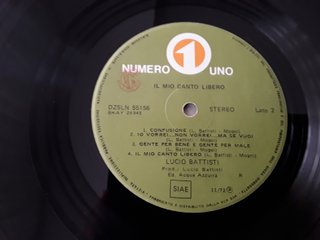 Lucio Battisti - Il mio canto libero - Vinile 197
