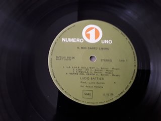 Lucio Battisti - Il mio canto libero - Vinile 197