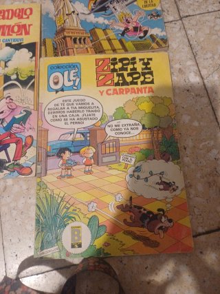 Tebeos Mortadelo y Filemón. Zipi y zape