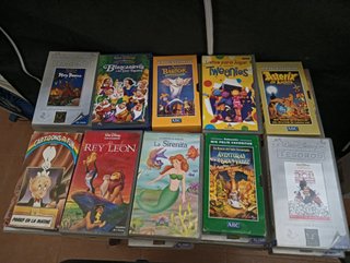 40 Películas Infantiles VHS Disney