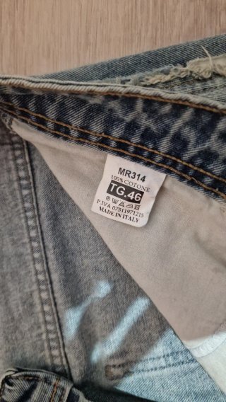 Jeans Cianotic Made in Italy Taglia 46
