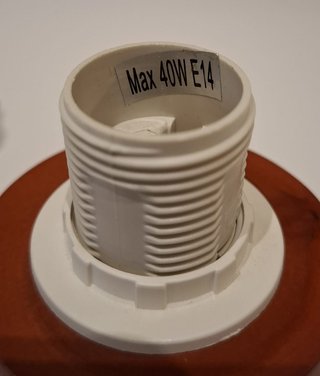 Base lampada da tavolo con cavo