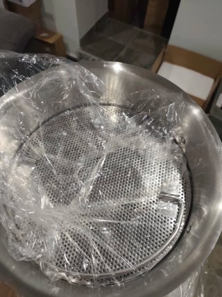 Fermentador Cerveza VEVOR 60,6L Acero Inox