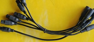 2 Lotes Conectores 3 Pines 25cm