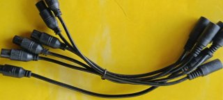 2 Lotes Conectores 3 Pines 25cm