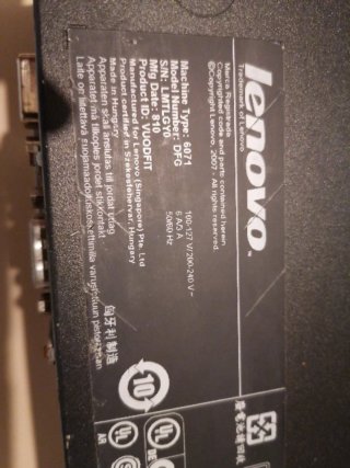 Lenovo ThinkCentre M57 6071-DFG 2007 GUASTO