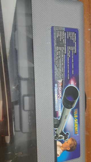 Telescopio Tele-Science con maletín