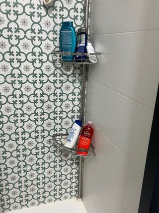 Estantería ducha telescópica acero inoxidable
