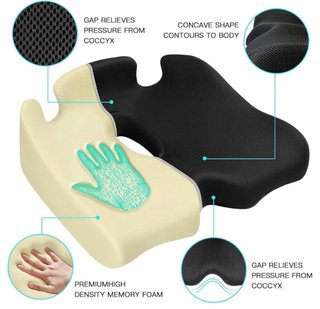 Cojín asiento viscoelástico ergonómico