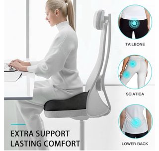 Cojín asiento viscoelástico ergonómico