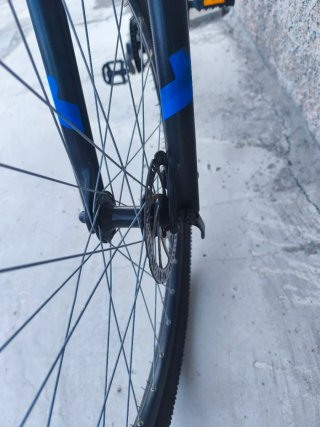 Bicicleta Rockrider st120 27'5 aluminio
