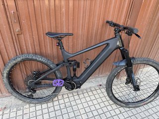 Bicicleta elèctrica de Carbono talla L solo 100km
